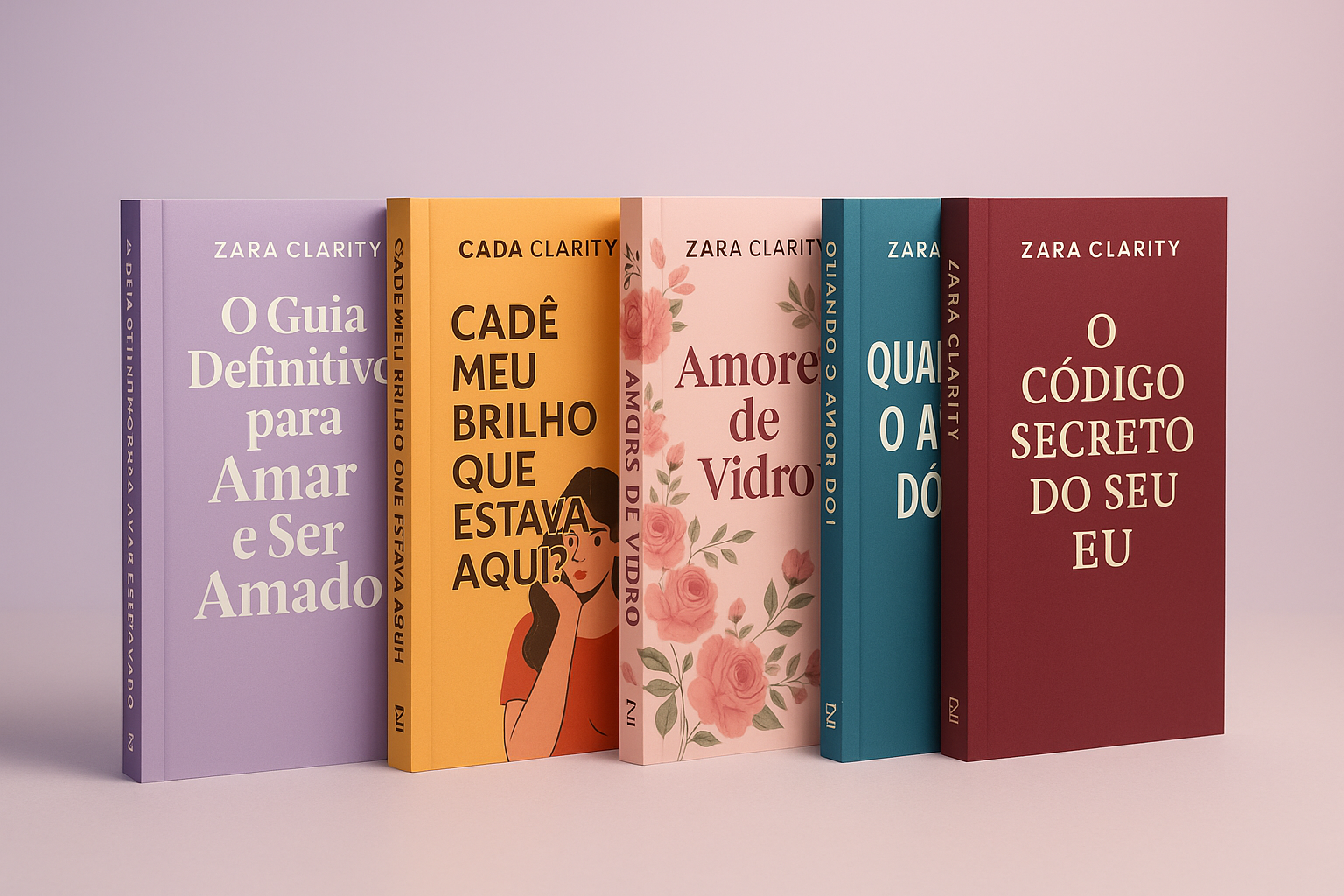 Coleção de 5 Livros de Zara Clarity